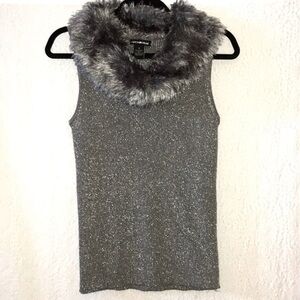 Lauren Michelle Sleeveless Cowl Neck Tank Top